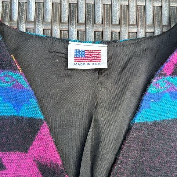 Vintage Tracy Evans Colorful Vest - Picture 4 of 10